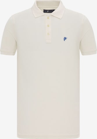 DENIM CULTURE Poloshirt 'EDDARD' in Beige: predná strana