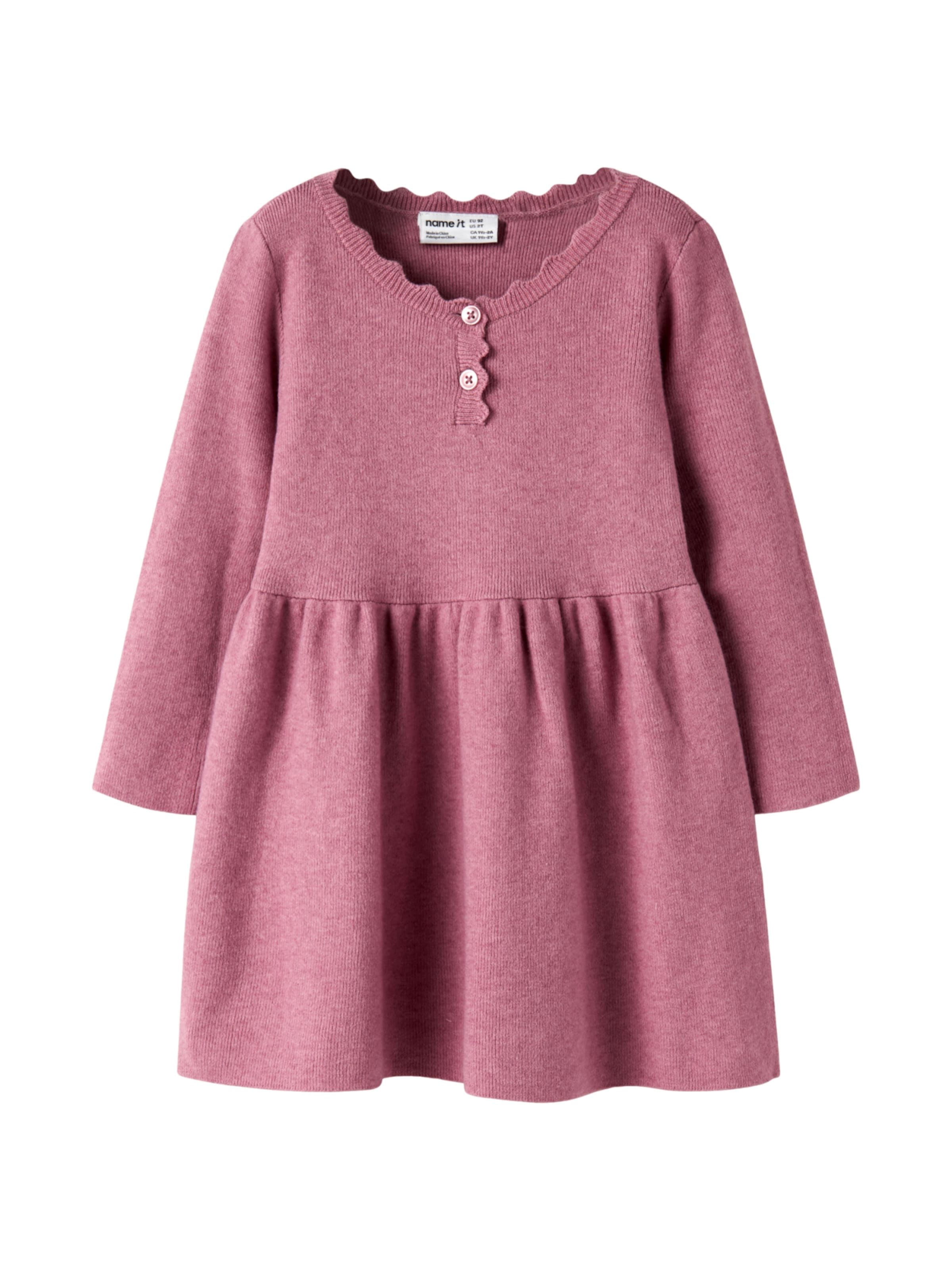 NAME IT Dress 'Nalie' in Pink: front