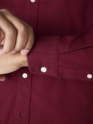 Next Úzky strih Košeľa - Červená
