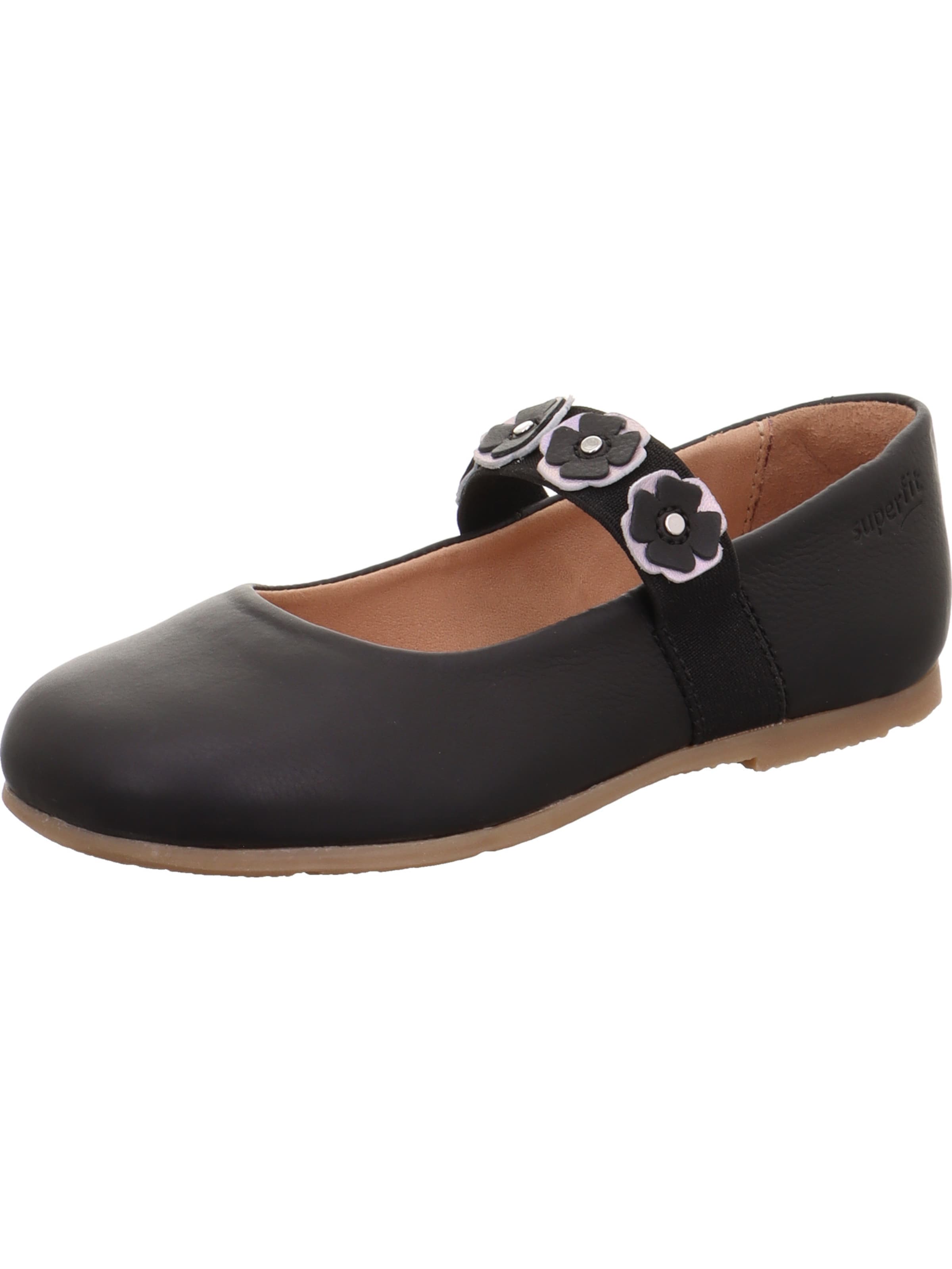 SUPERFIT Ballet Flats 'Flair' in Black: front