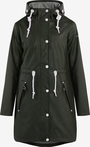 DreiMaster Maritim Raincoat in Green: front