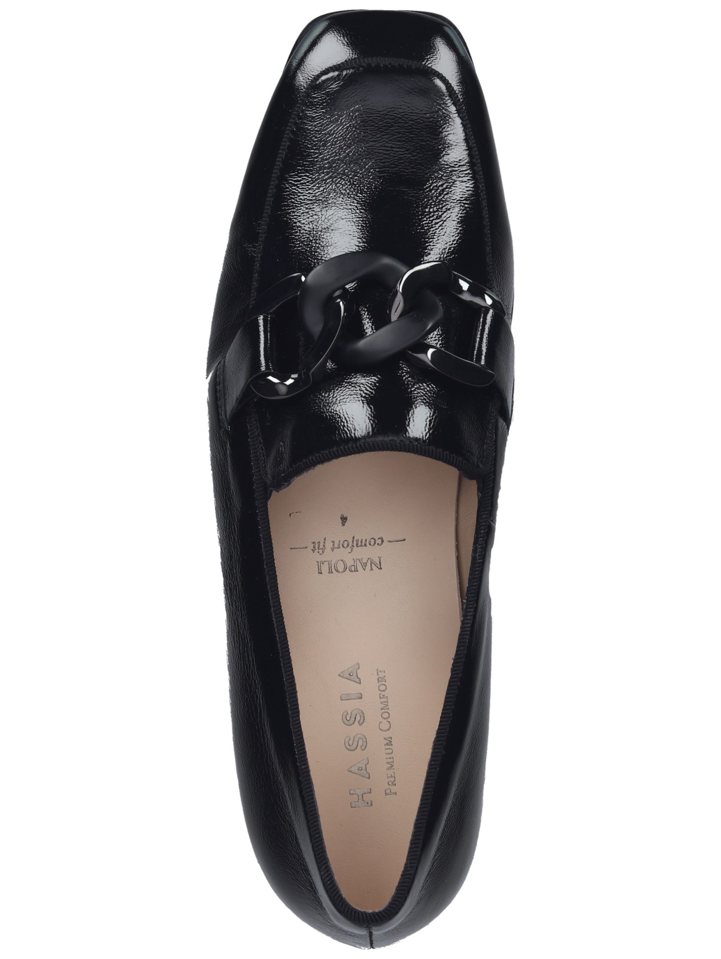 HASSIA Slipper 'Napoli' in Schwarz