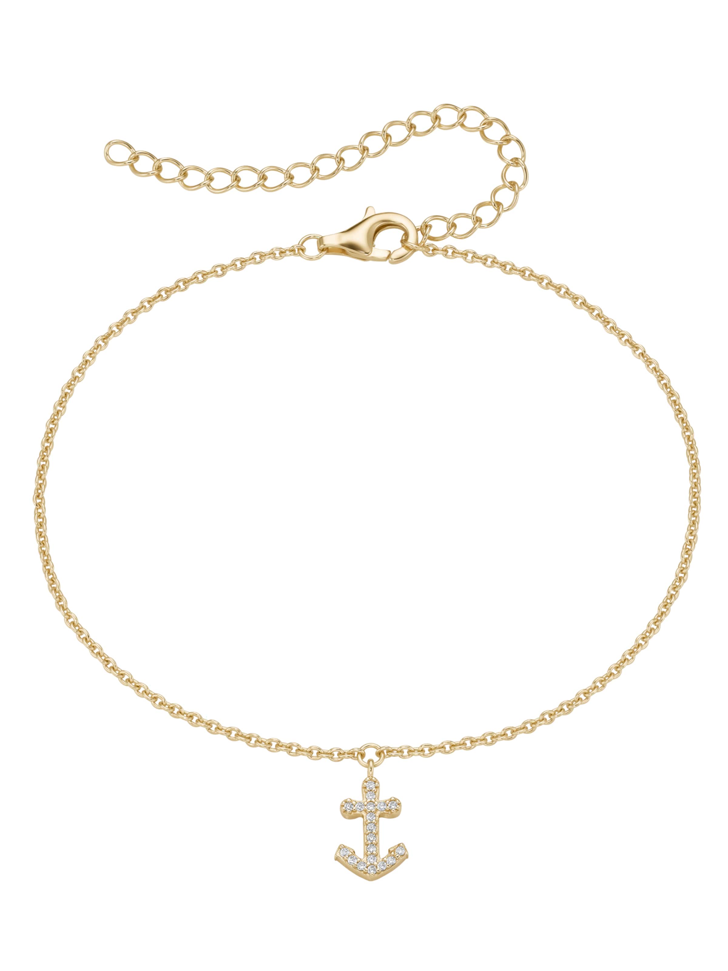 Smart Jewel Voetsieraden in Goud: voorkant