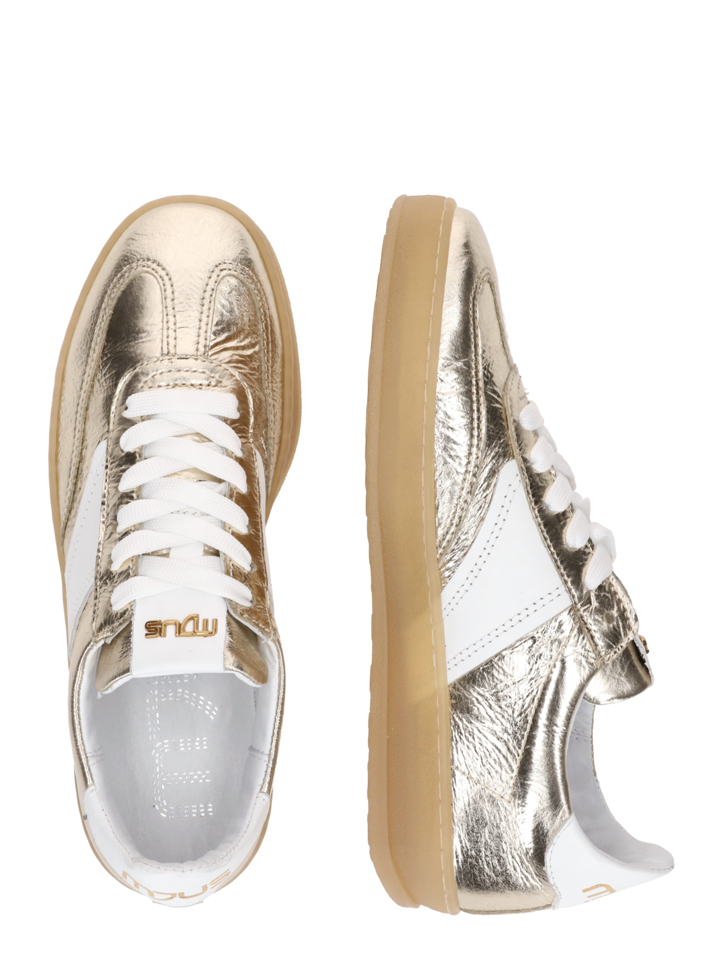 MJUS - Zapatillas deportivas bajas 'GENOVA' en oro