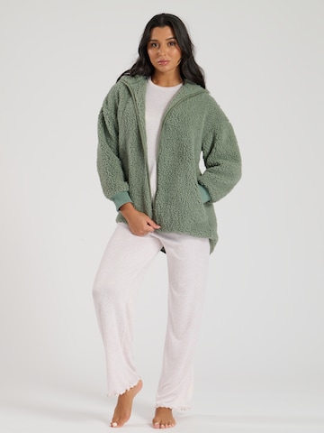 Loungeable Fleecejacke in Grün