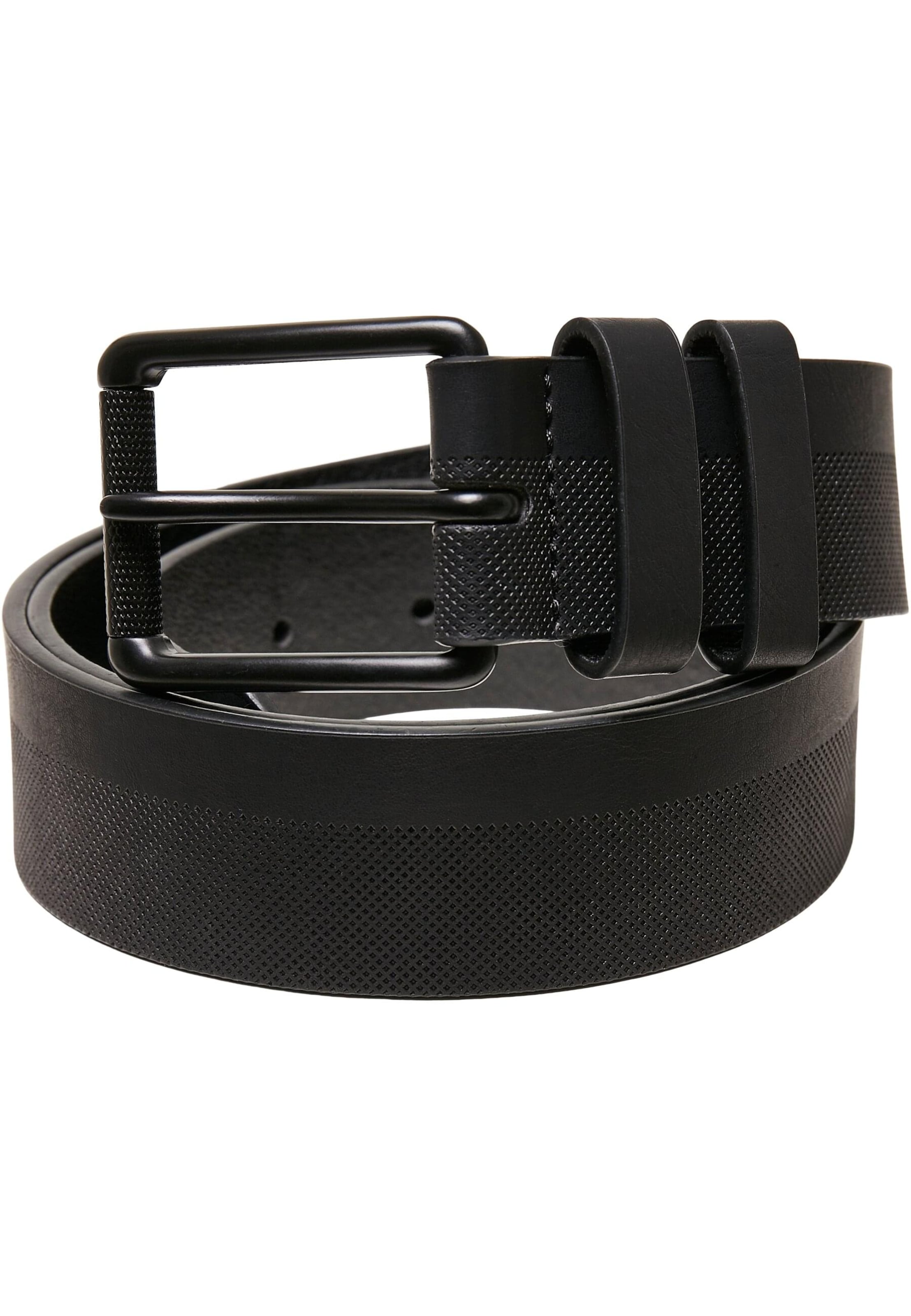 Ceinture Urban Classics en noir : devant
