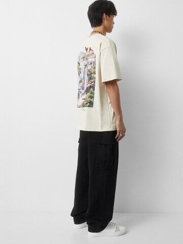 Pull&Bear T-Shirt in Beige