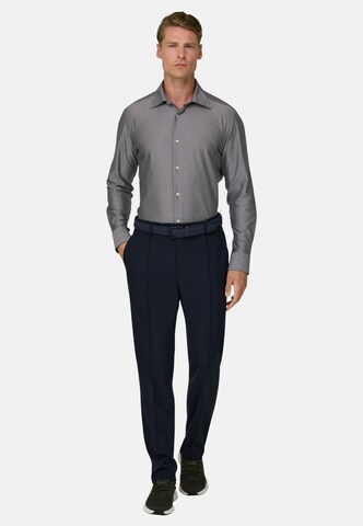 Coupe slim Chemise Boggi Milano en bleu