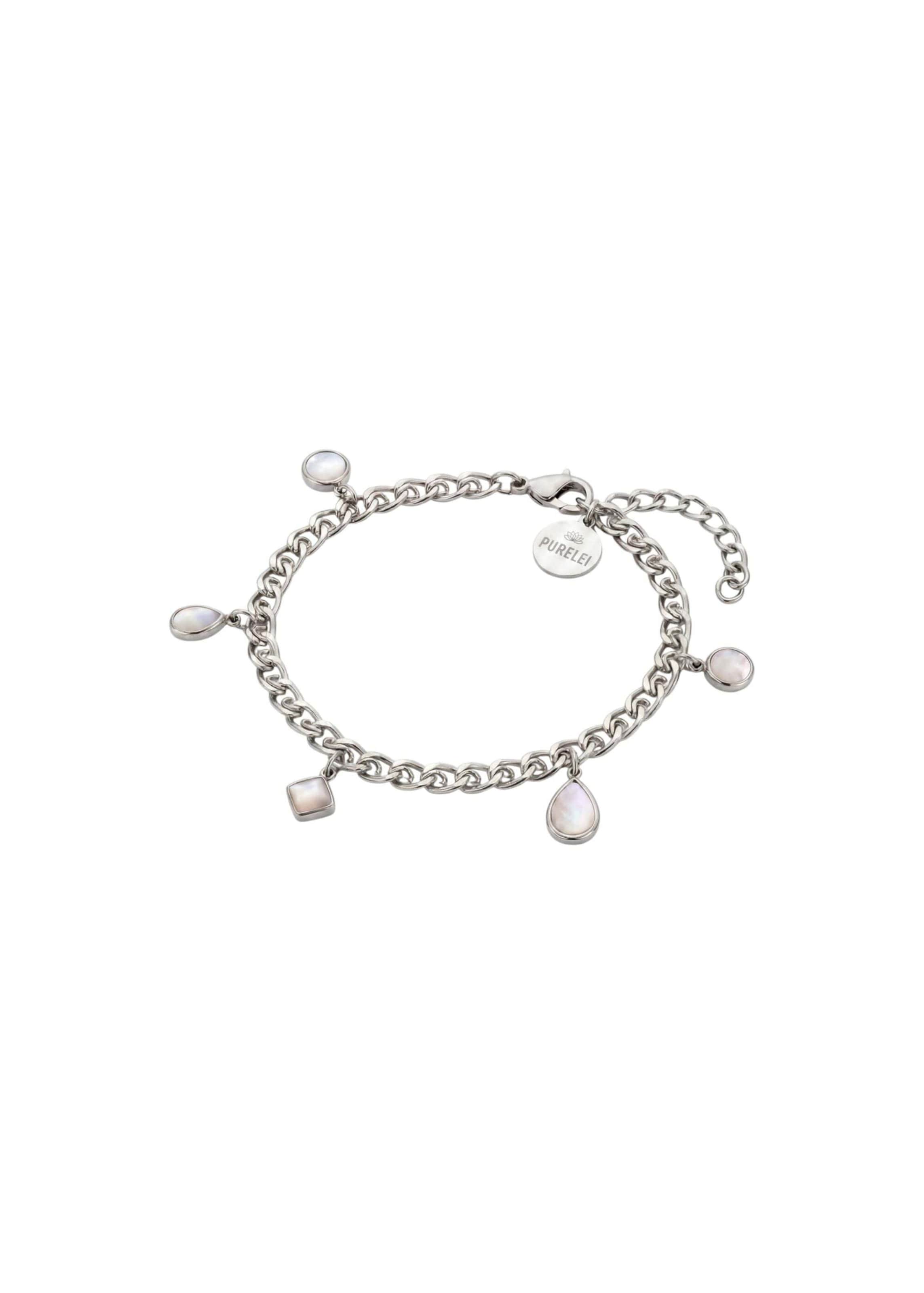 Braccialetto 'Soft Shine' di PURELEI in argento: frontale