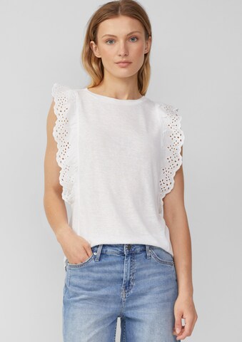 s.Oliver Shirt in Weiß: Vorderseite