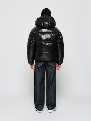 Burocs Winter Jacket 'Hooded Puffer' in Black