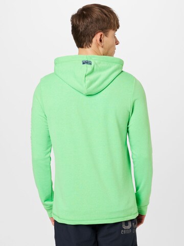 CAMP DAVID Sweatshirt in Groen