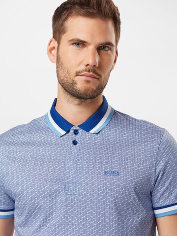 BOSS Green Poloshirt 'Paddy 2' in Blau