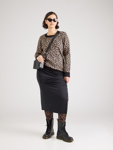 Pull-over 'VMCARIA' Vero Moda Curve en noir
