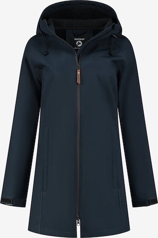 Travelin Athletic Jacket 'Tuula' in Blue: front