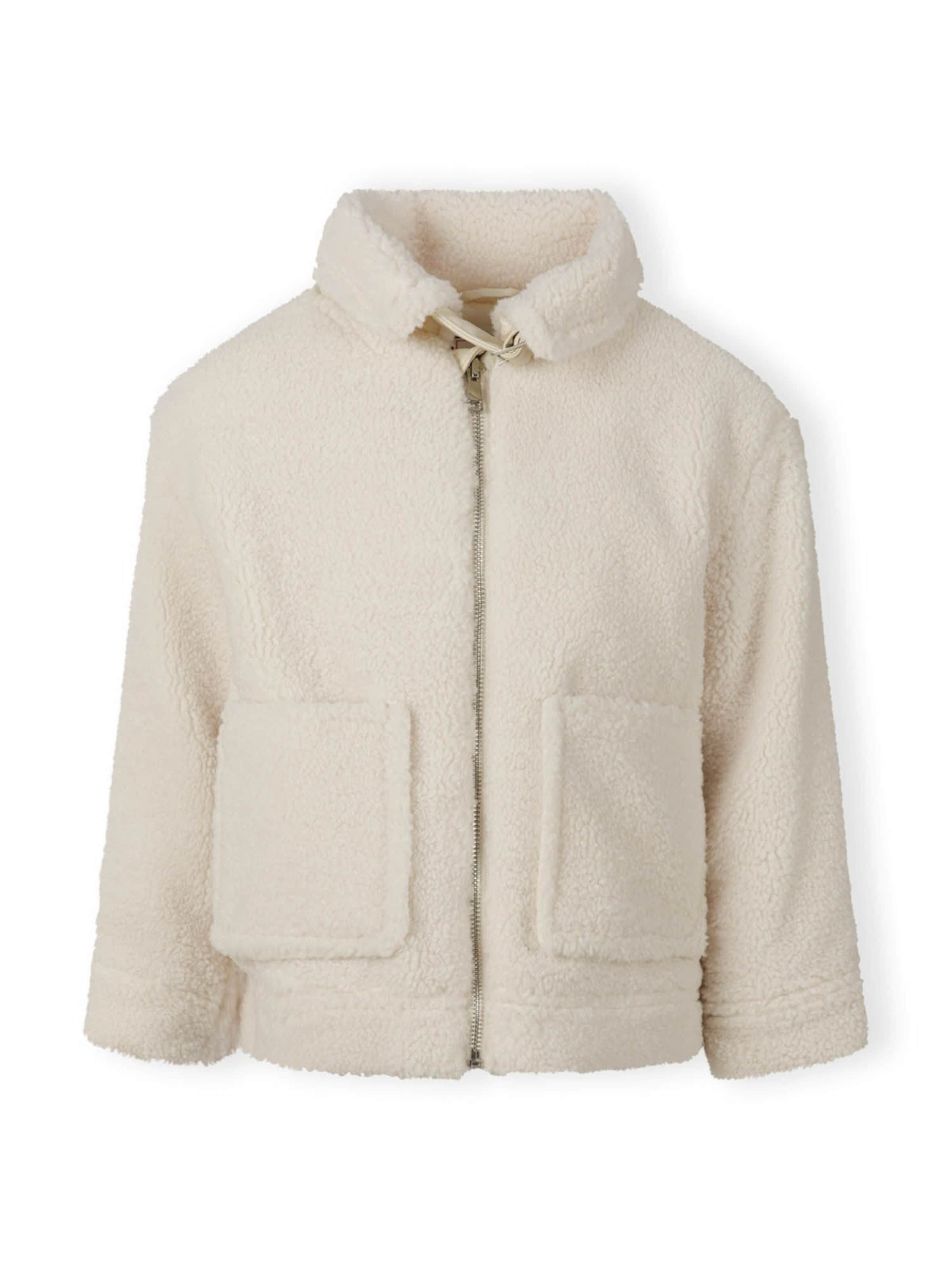 Geacă de iarnă de la MINOTI pe alb: față