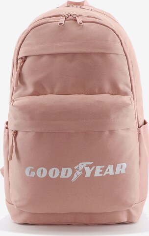 GOODYEAR Rucksack 'Goodyear' in Pink: predná strana