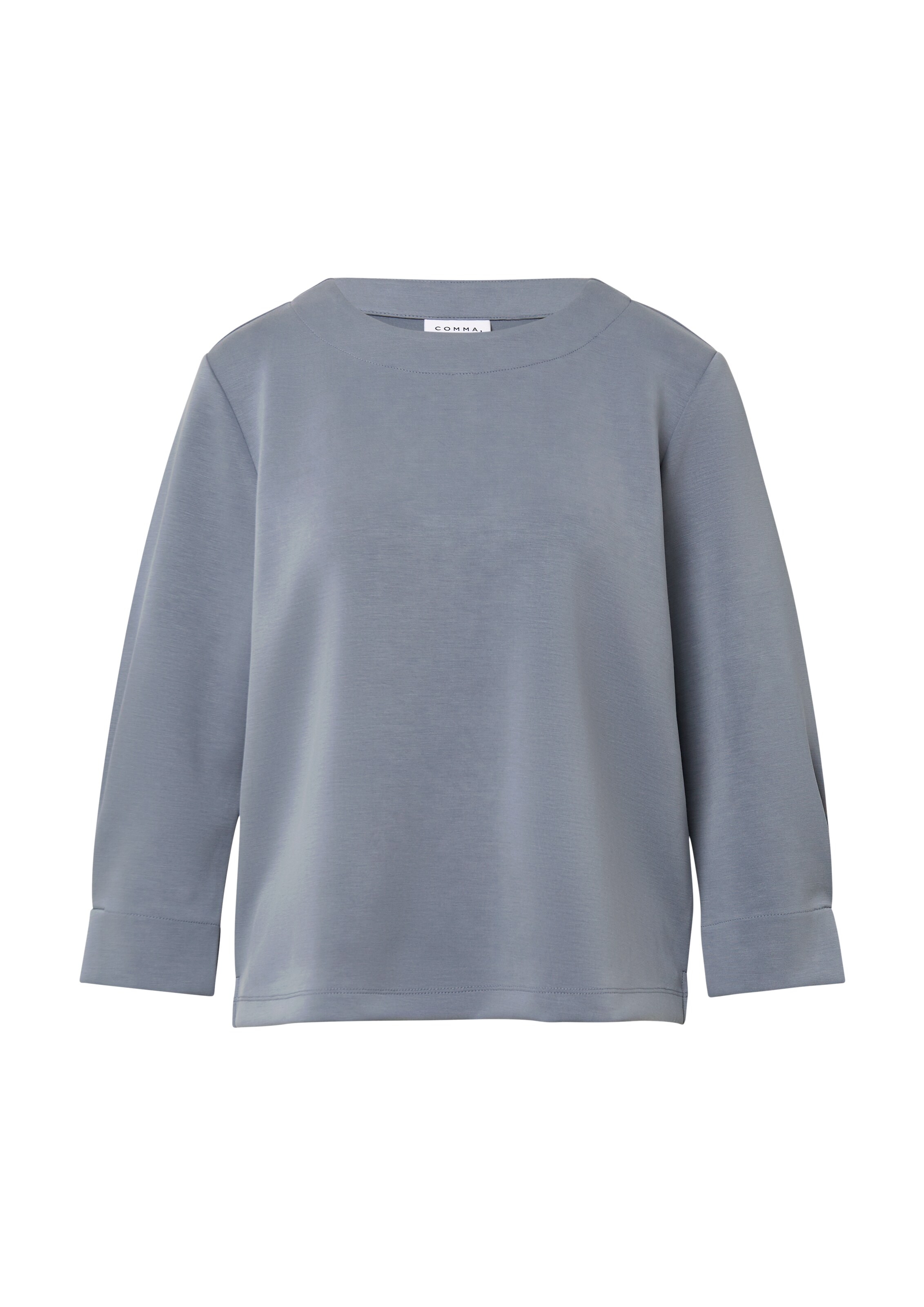 T-shirt COMMA en gris : devant