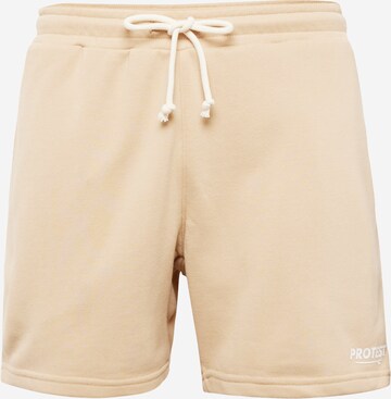 PROTEST Sports trousers in Beige: front