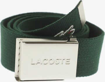 LACOSTE Belt & Suspenders in One size in Green: front