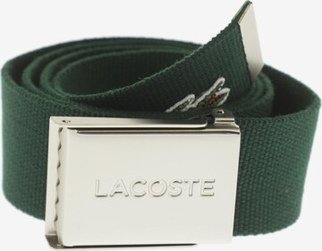 LACOSTE Gürtel One Size in Grün: predná strana