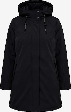 Ulla Popken Performance Jacket in Black: front
