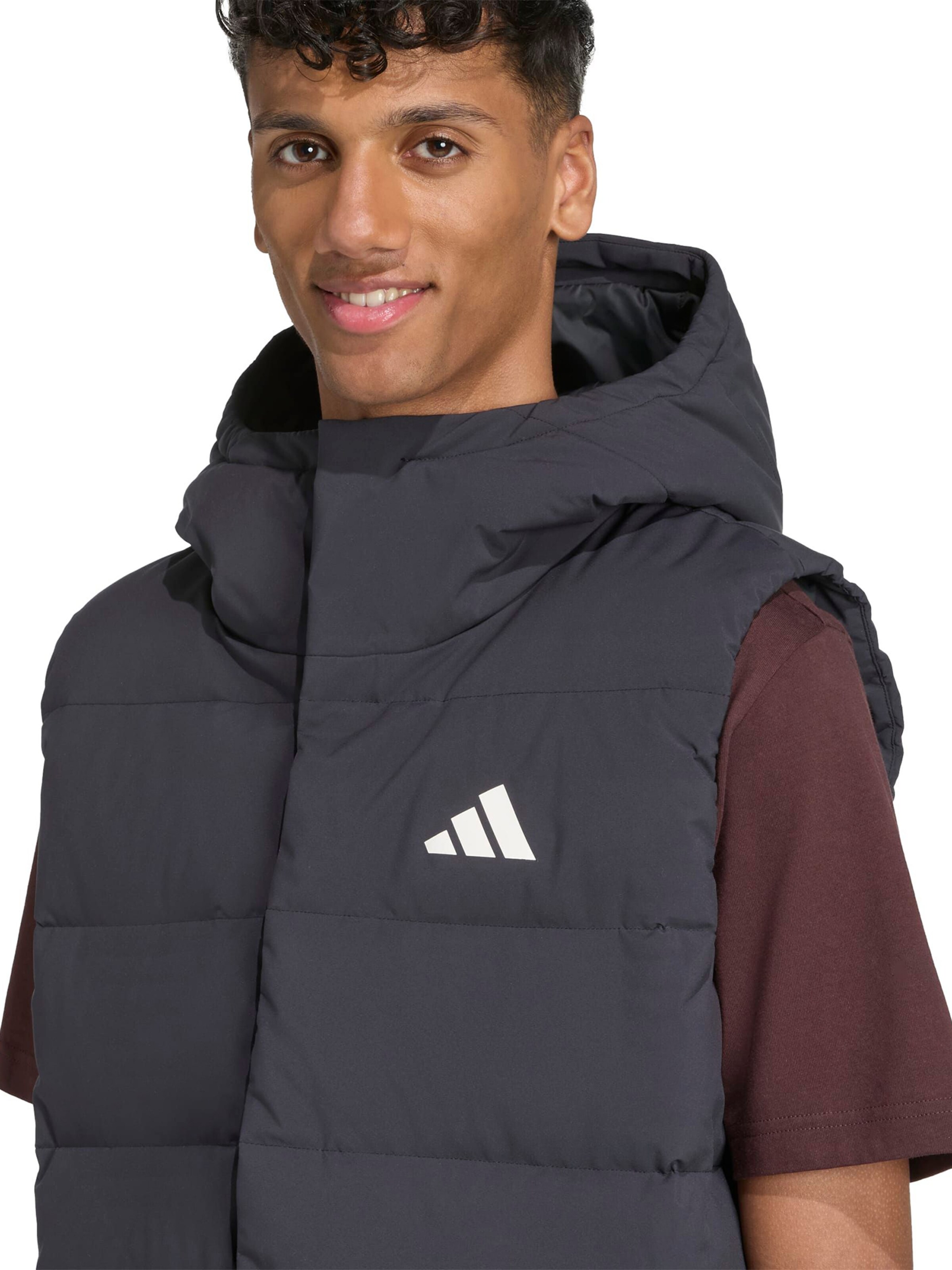 Vestă sport 'HELIONIC' de la ADIDAS SPORTSWEAR pe negru