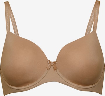 Push-up Soutien-gorge Marc & André en beige : devant