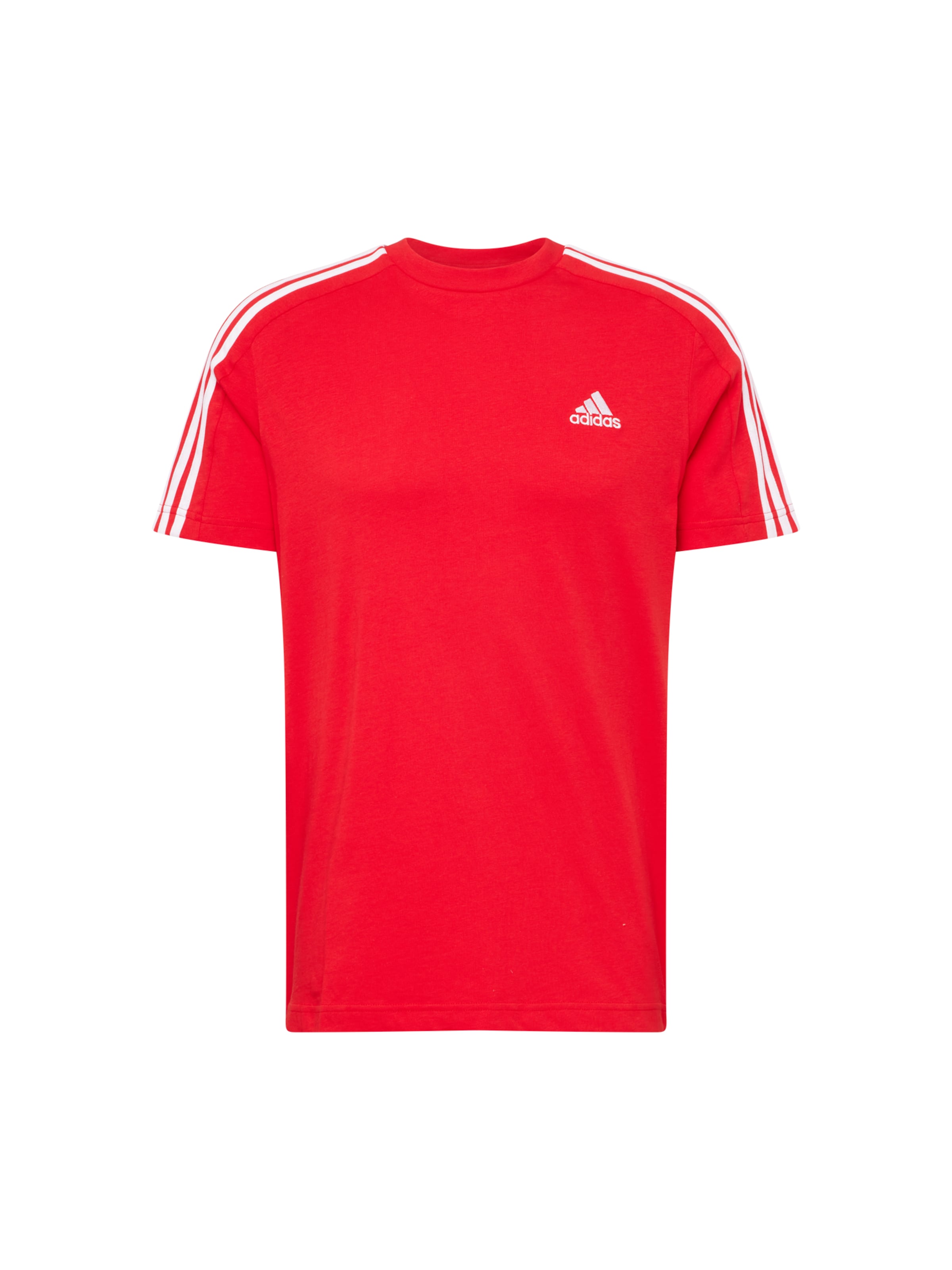 Tricou funcțional 'Essentials' de la ADIDAS SPORTSWEAR pe roșu: față