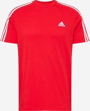 ADIDAS SPORTSWEAR Sportshirt 'Essentials' in Rot: predná strana