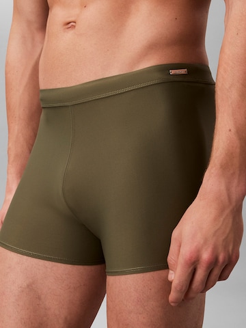 Calvin Klein Swimwear Zwembroek in Groen