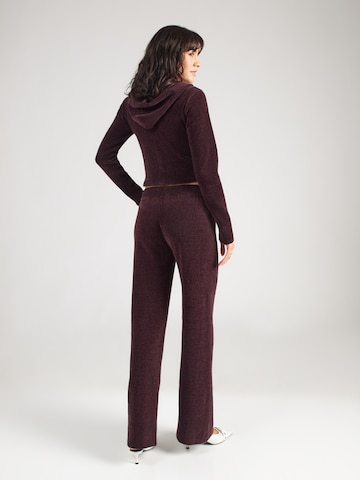 Juicy Couture Wide leg Παντελόνι 'JAMA' σε κόκκινο