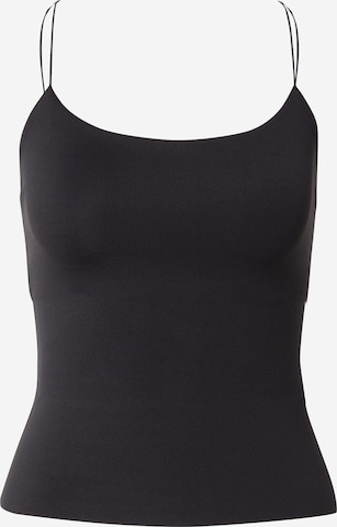 NIKE Urheilutoppi 'ZENVY' värissä musta: etupuoli