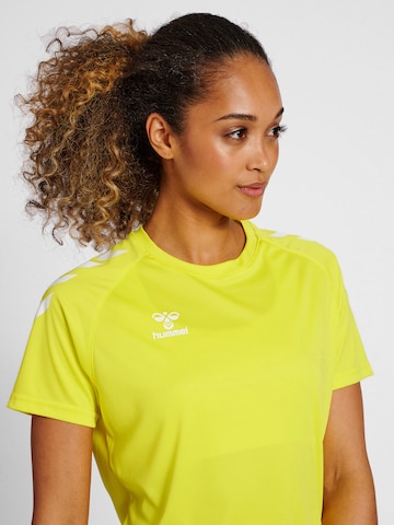 Hummel Performance shirt in Yellow