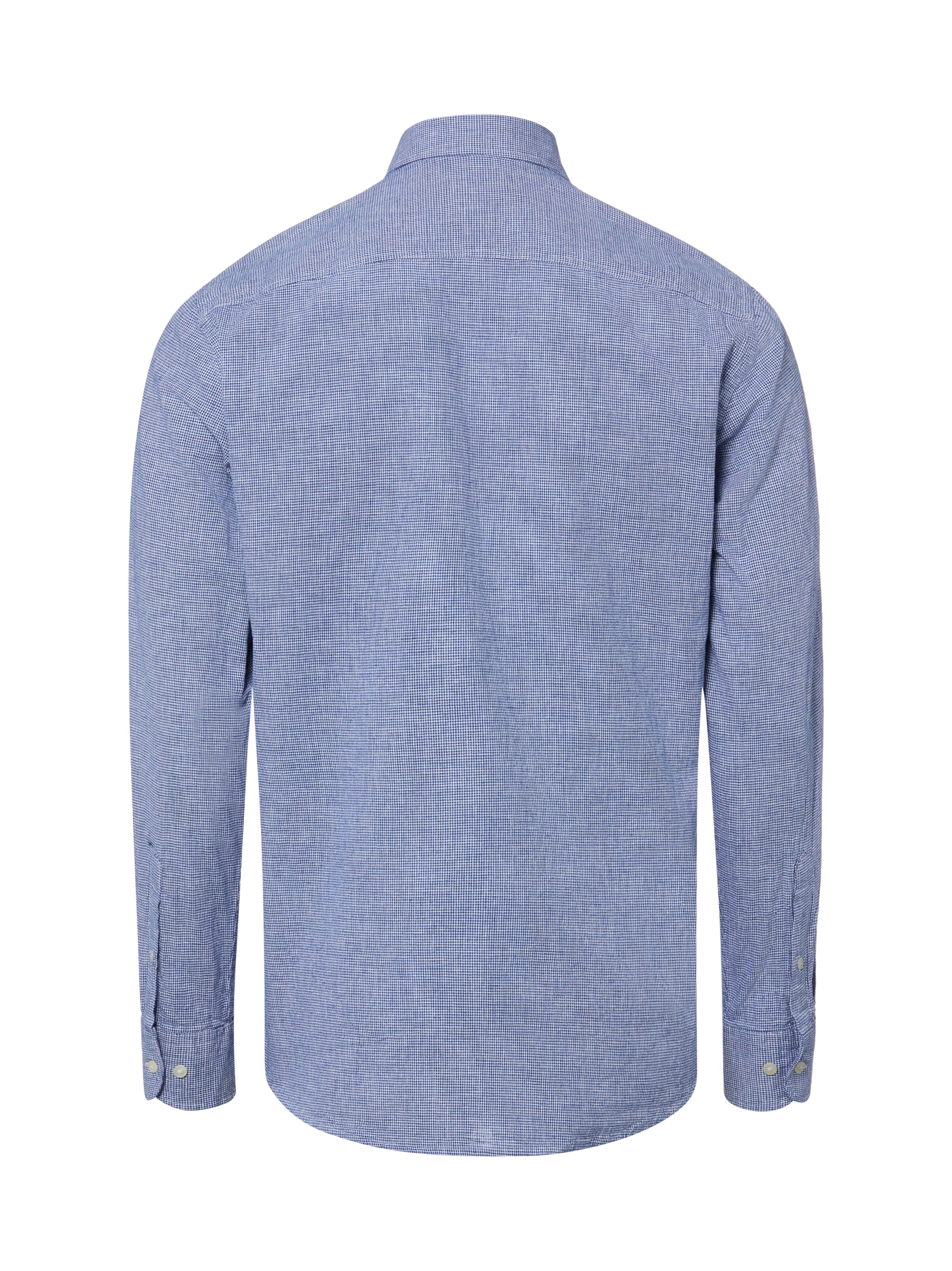 Nils Sundström Regular Fit Hemd in Blau