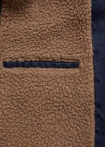 MANGO MAN Between-Season Jacket 'Arrow' in Blue