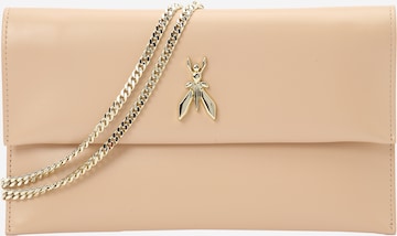PATRIZIA PEPE - Bolso de noche en beige: frente