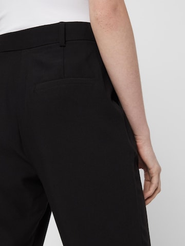 PIECES Slimfit Broek 'Bosella' in Zwart