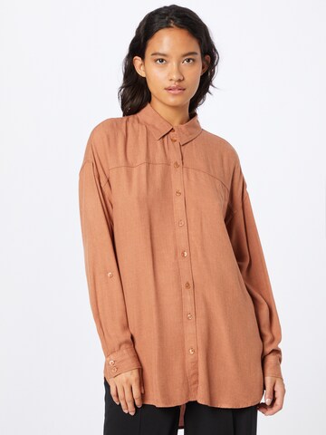 TOM TAILOR DENIM Bluse i oransje: forside