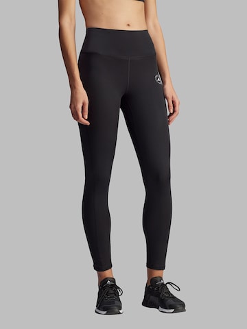 ADIDAS BY STELLA MCCARTNEY Skinny Športne hlače | črna barva: sprednja stran