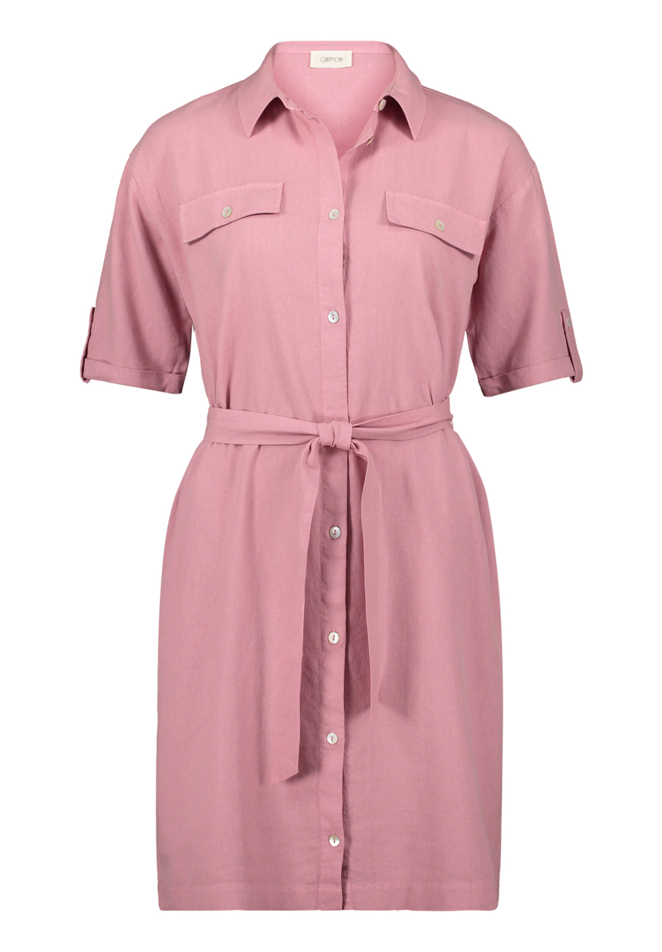 Cartoon Košilové šaty – pink: přední strana