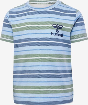 T-Shirt Hummel en bleu : devant