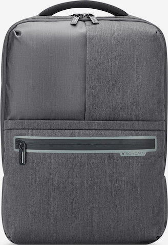 Roncato Backpack 'Trial' in Grey: front