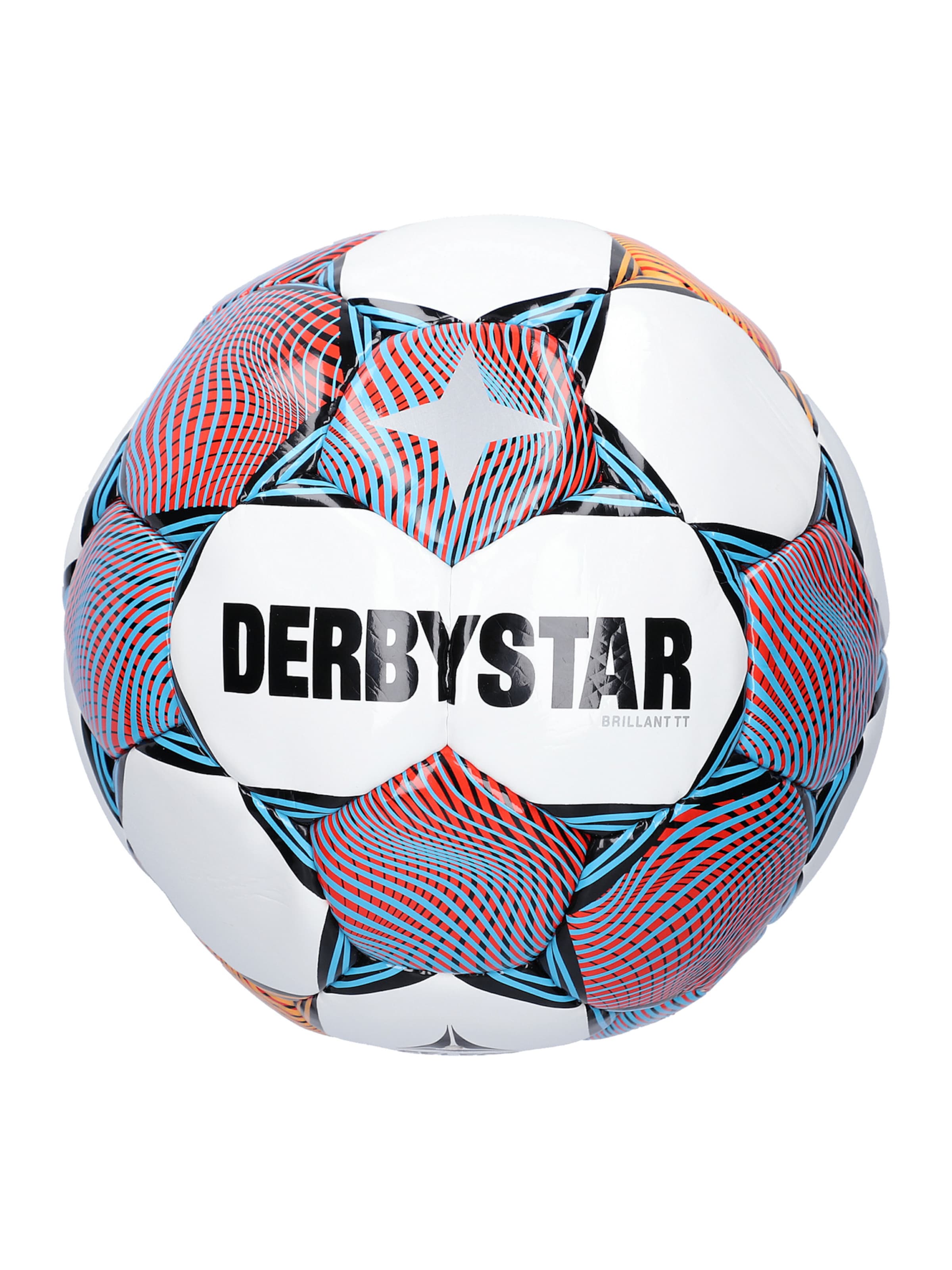 DERBYSTAR Ball in Weiß: Vorderseite