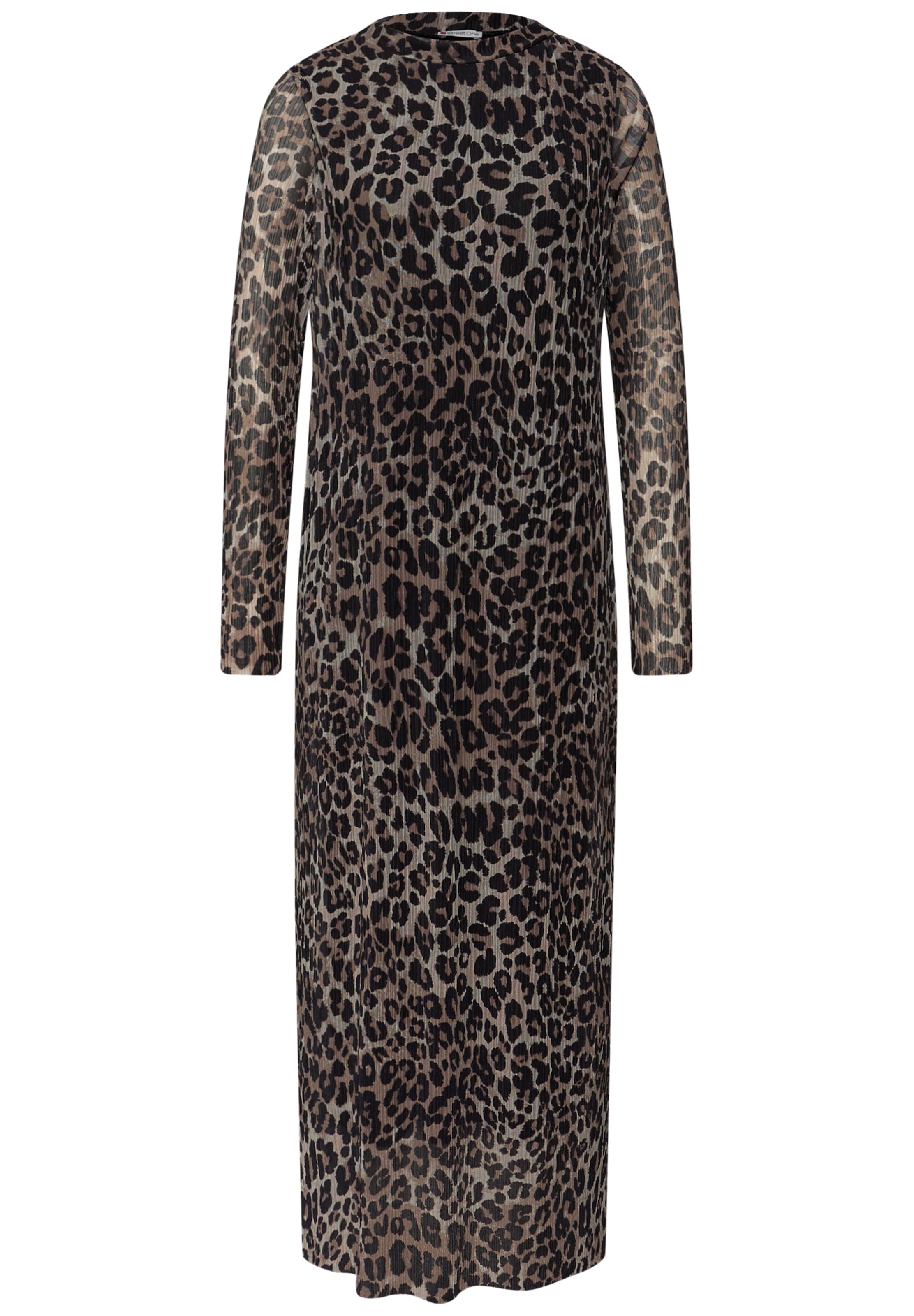 STREET ONE Kleid in Beige: Vorderseite