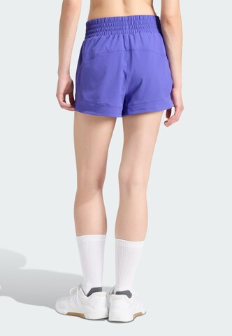 ADIDAS PERFORMANCE - Regular Calças de desporto 'Racer Pacer' em roxo