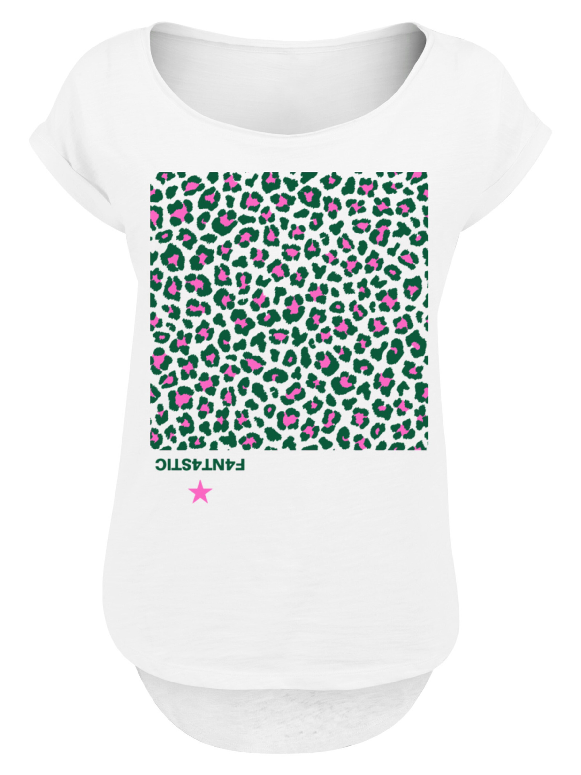 F4NT4STIC Shirt in Wit: voorkant