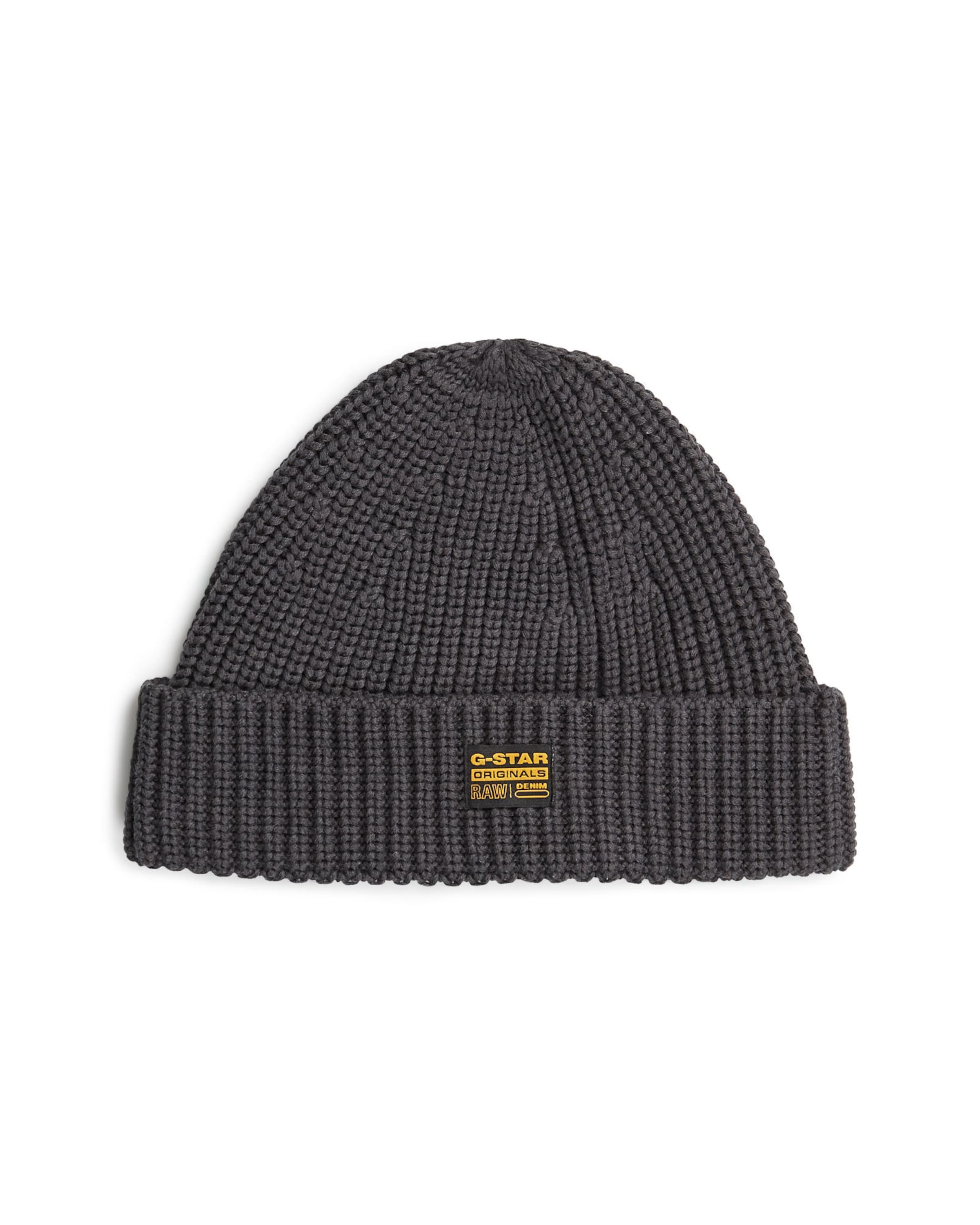 G-STAR Mütze 'Originals Fishermen' in Grau: Vorderseite