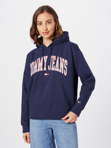 Tommy Jeans Sweatshirt in Blau: predná strana