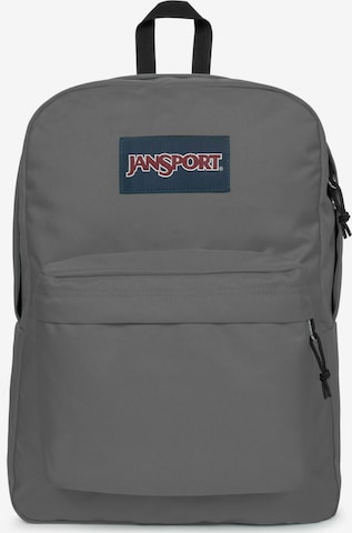 JANSPORT Backpack in Grey: front